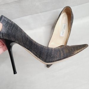 Jimmy Choo Metallic Pumps